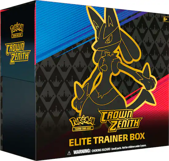 Pokémon Trading Card Game: Crown Zenith Elite Trainer Box 290