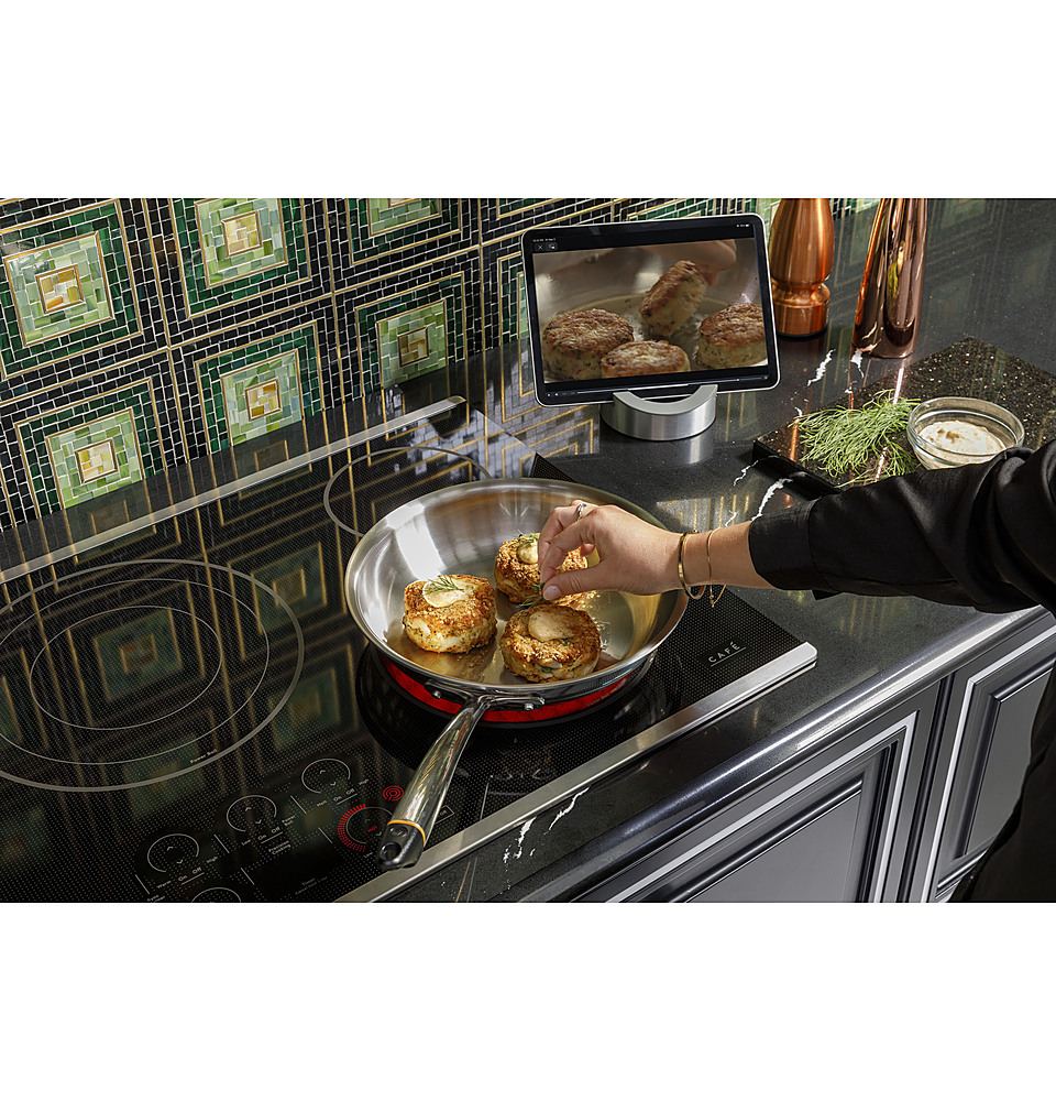 Cafe CEP90301TBB ADA 30 Black Touch-Control Electric Cooktop