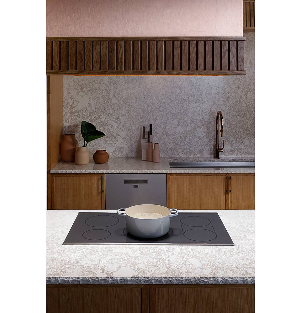 Alt View 26. Café - 30" Electric Built In Cooktop, Customizable - Stainless Steel.