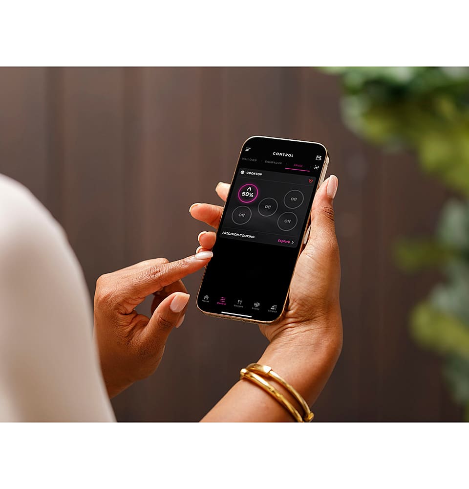 Alt View 14. Café - 36" Built-In Electric Induction Cooktop - Black.