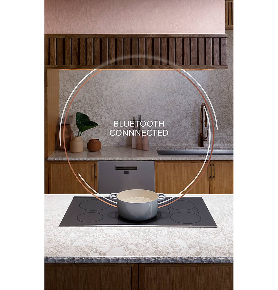 Alt View 33. Café - 36" Electric Built In Cooktop, Customizable - Stainless Steel.