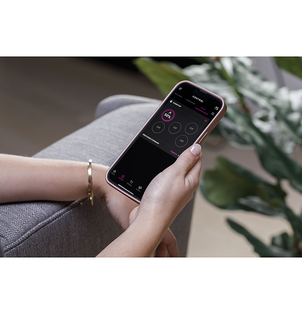 Alt View 15. Café - 36" Electric Built In Cooktop, Customizable - Black.