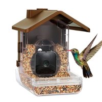 Wasserstein - Bird Feeder Camera Case Compatible with Blink, Wyze, and Ring Cam (Camera NOT Included) - Angle_Zoom