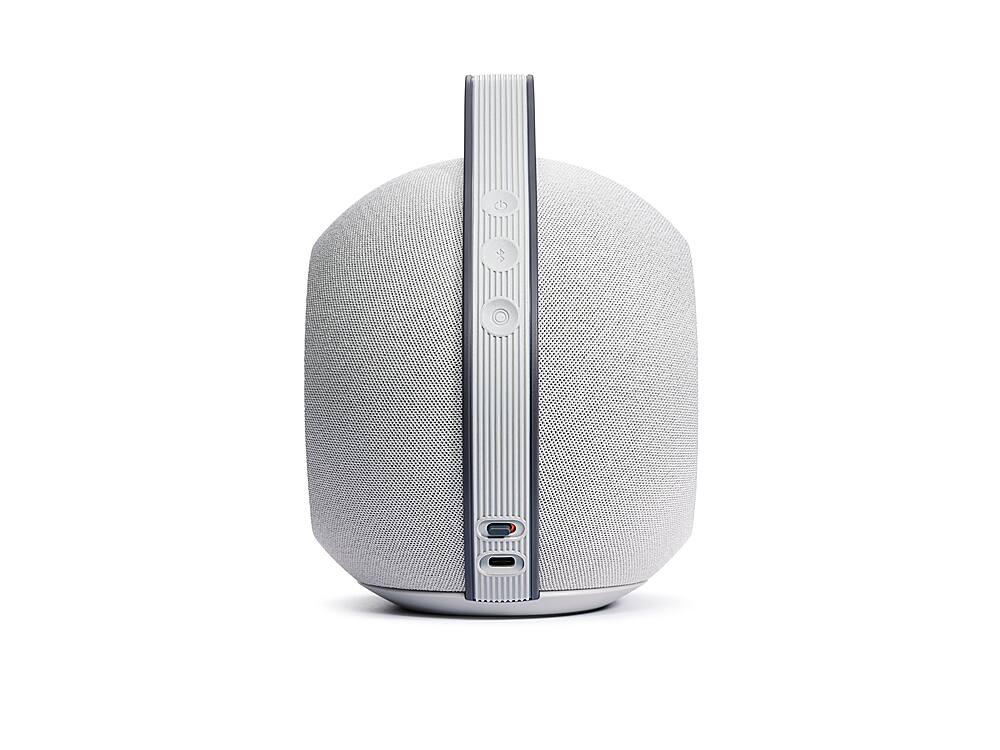 Alt View 11. Devialet - Mania Portable Bluetooth and Wi-Fi Capability Speaker - Light Gray.