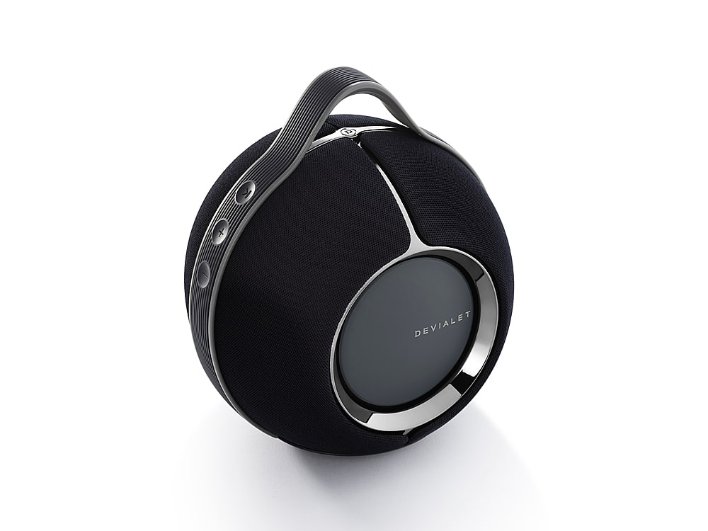 Alt View 14. Devialet - Mania Portable Bluetooth and Wi-Fi Capability Speaker - Deep Black.