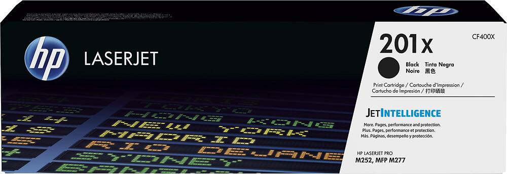 HP - 201X High-Yield - Toner Cartridge - Black