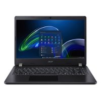 Acer - TravelMate P2 P214-41-G2 14" Laptop - AMD Ryzen 5 PRO - 8 GB Memory - 256 GB SSD - Shale Black - Front_Zoom