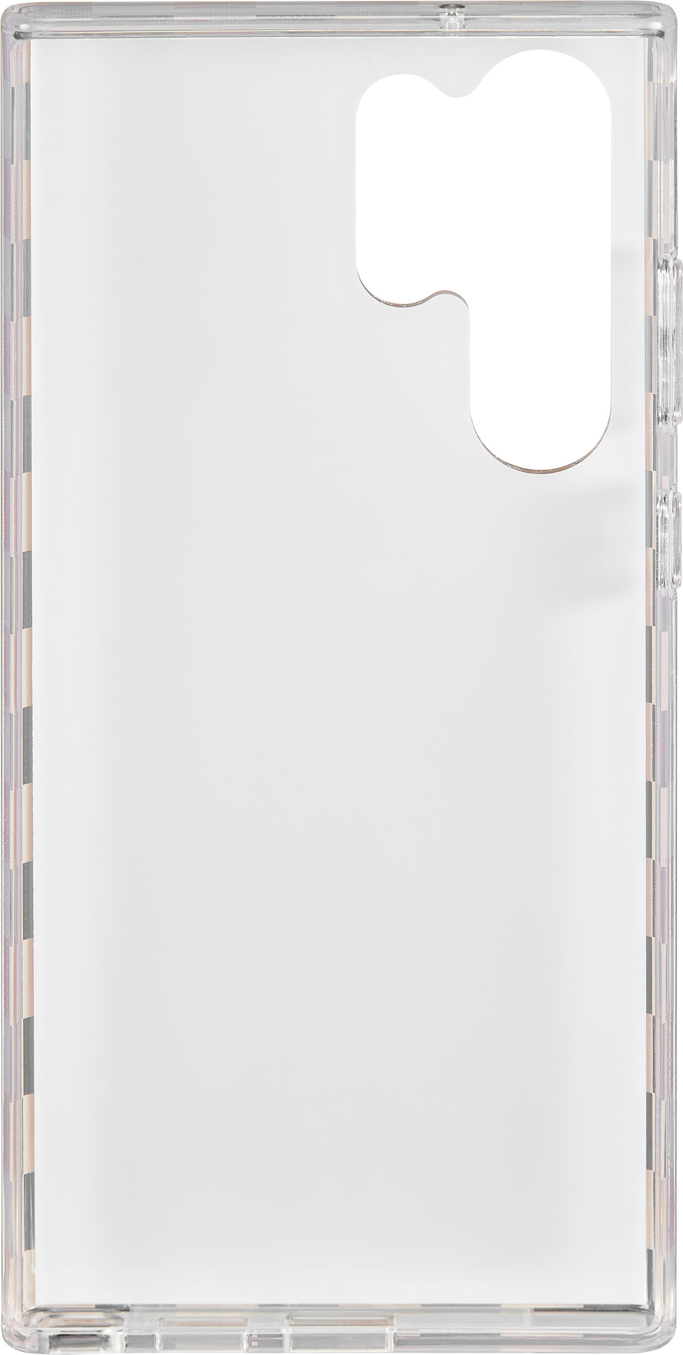 White Supreme & Louis Vuitton Logo Samsung Galaxy S23 Clear Case
