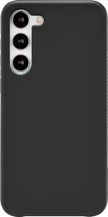 Front. Insignia™ - Dual-Layer Case for Samsung Galaxy S23+ - Black.