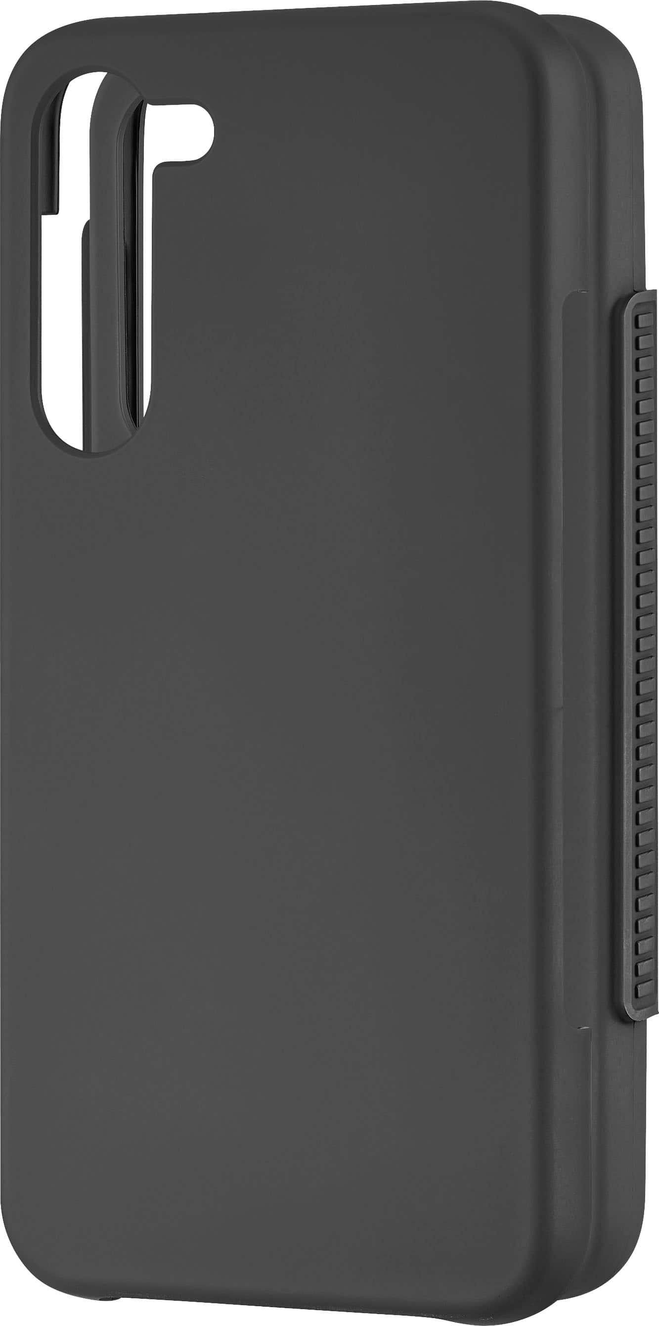 Left. Insignia™ - Dual-Layer Case for Samsung Galaxy S23+ - Black.