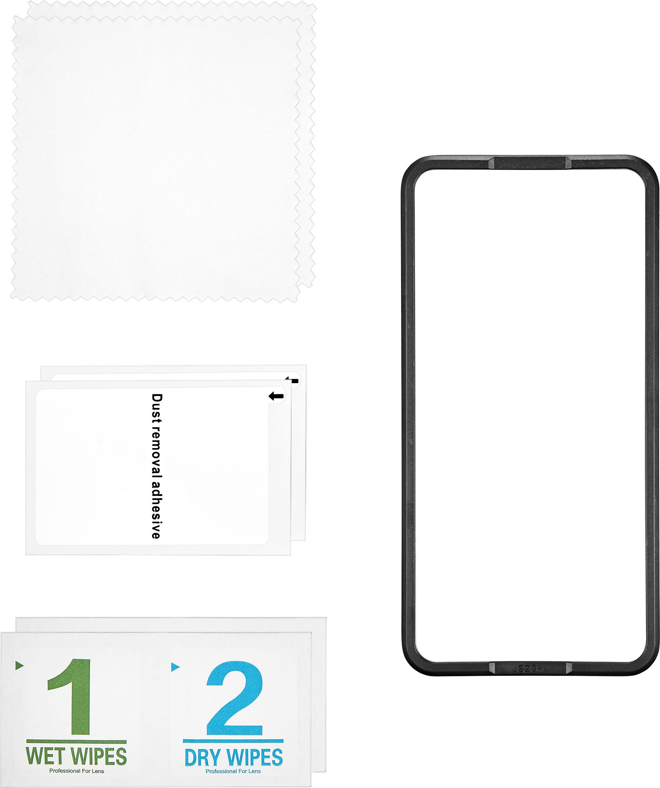 Alt View 11. Insignia™ - Glass Screen Protector for Samsung Galaxy S23+ (2-Pack) - Clear.