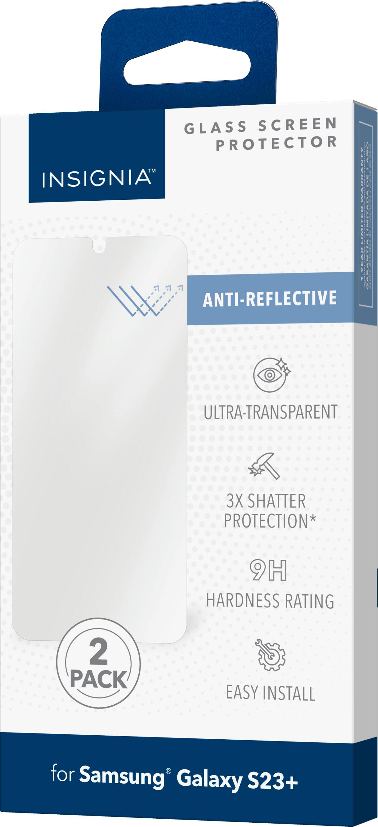 Alt View 13. Insignia™ - Glass Screen Protector for Samsung Galaxy S23+ (2-Pack) - Clear.