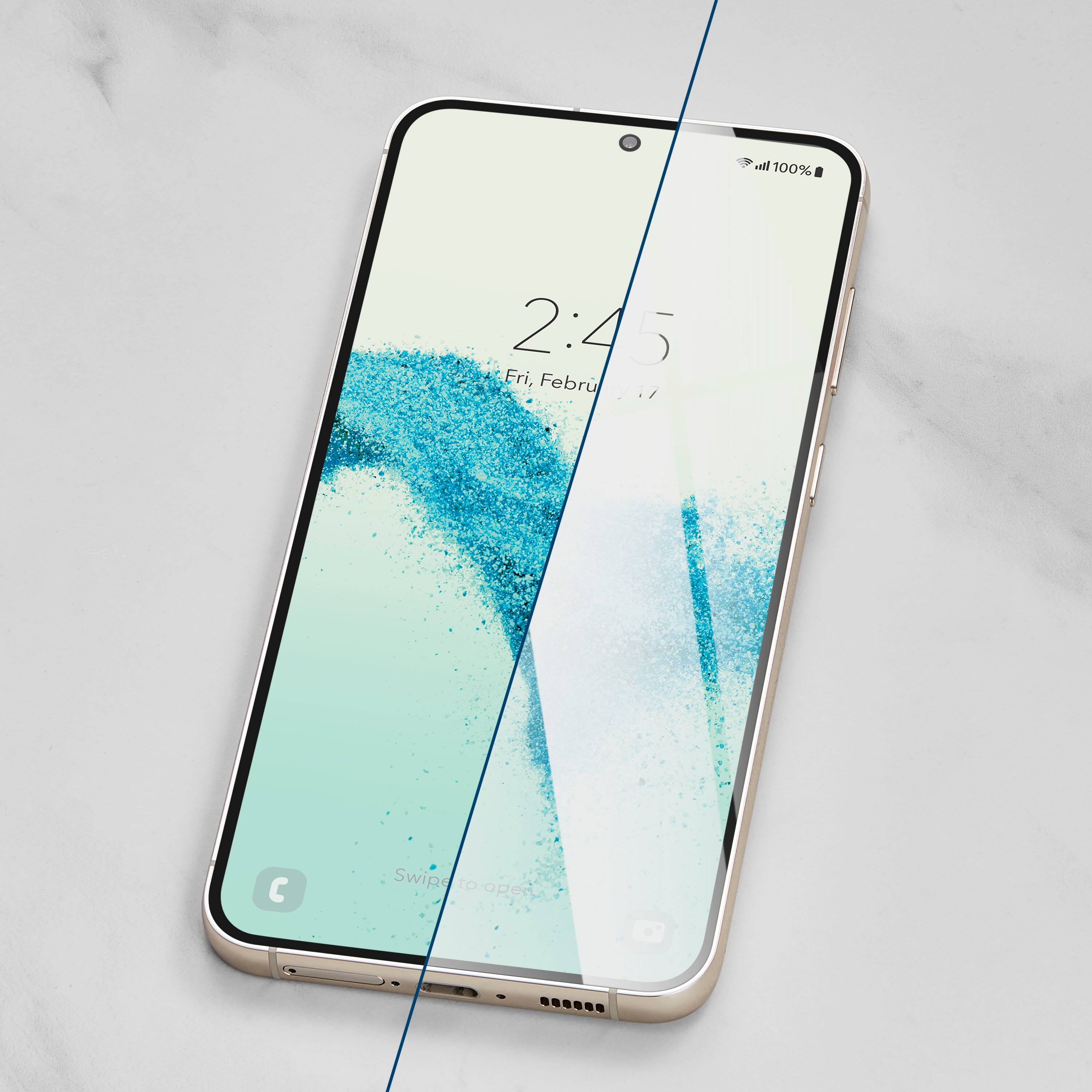 Alt View 16. Insignia™ - Glass Screen Protector for Samsung Galaxy S23+ (2-Pack) - Clear.