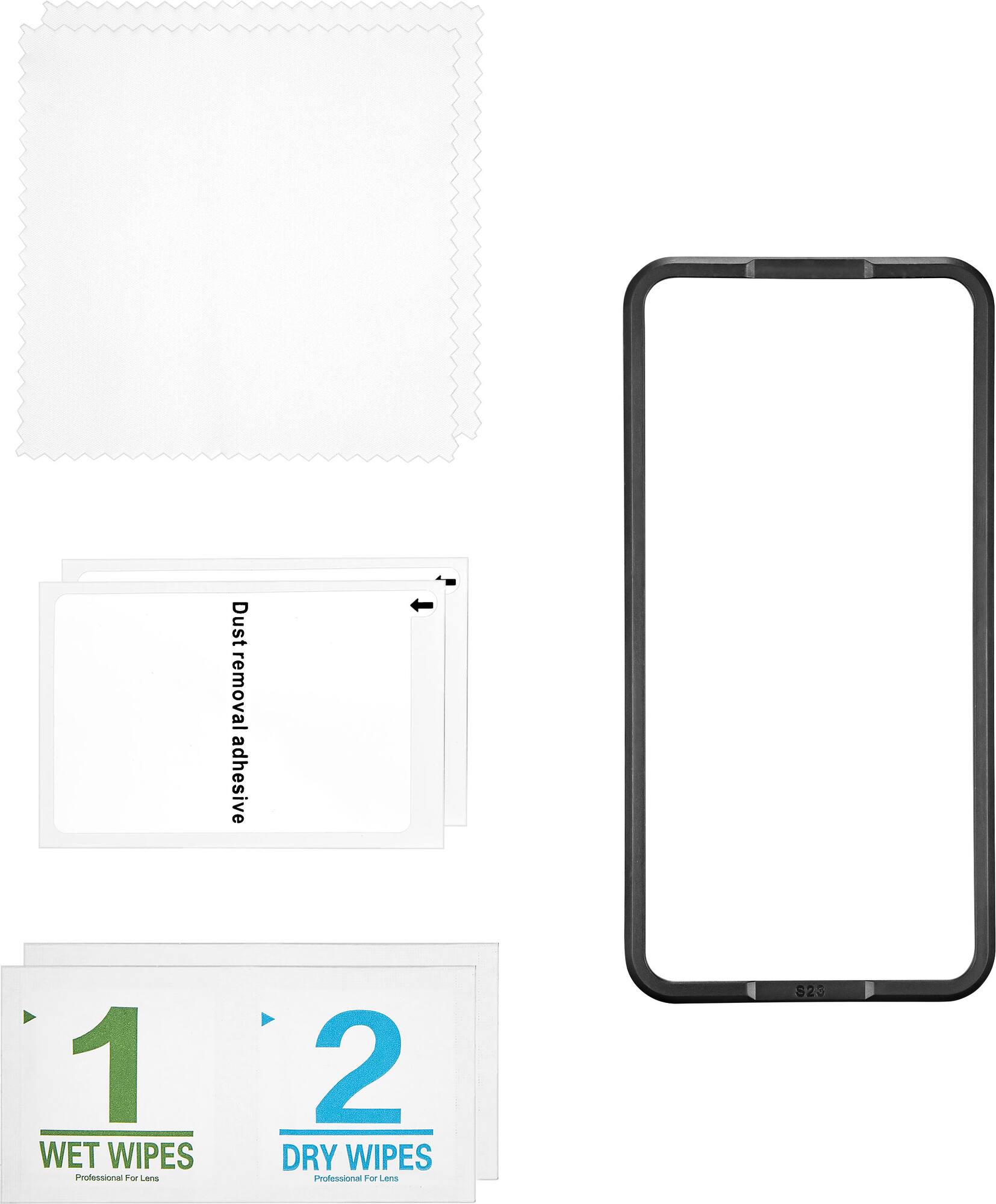 Zoom in on Alt View Zoom 11. Insignia™ - Glass Screen Protector for Samsung Galaxy S23 and S22 (2-Pack) - Clear.