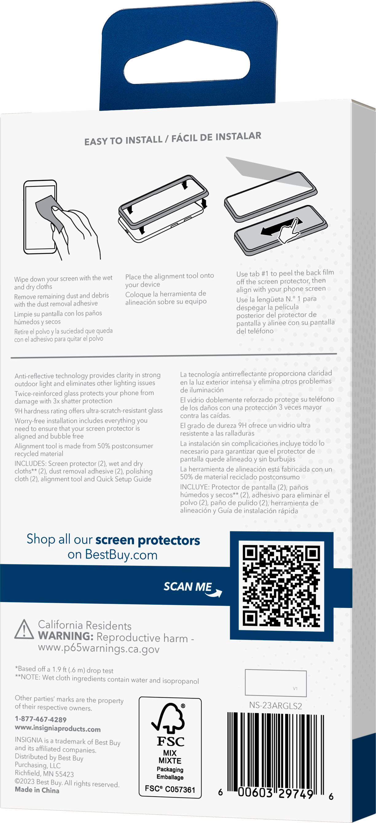 Samsung Galaxy S22 Screen Protector Clear EF-US901CTEGUS - Best Buy
