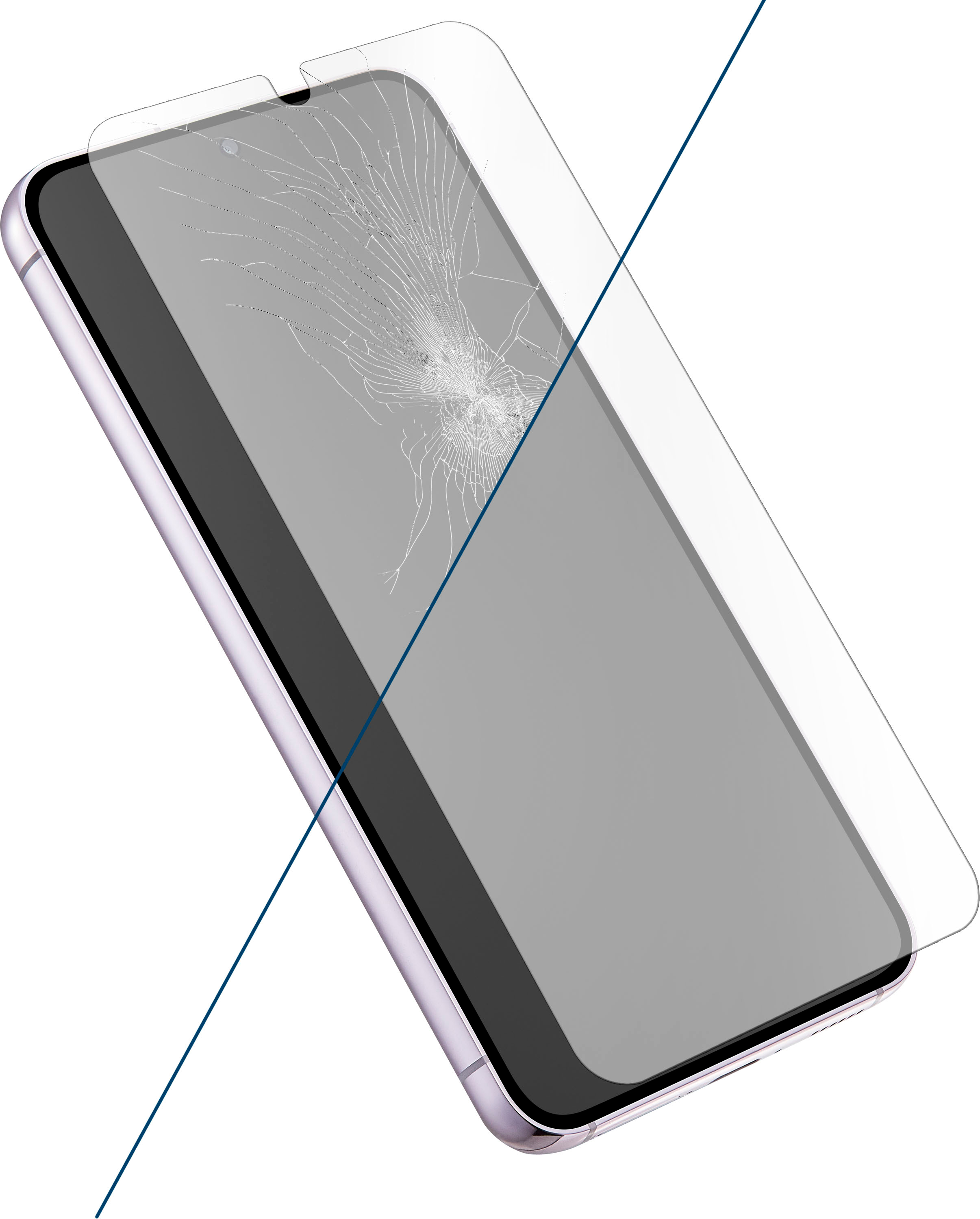 Galaxy S23 Screen Protector  Caseology [Snap Fit] 2-Pack Tempered