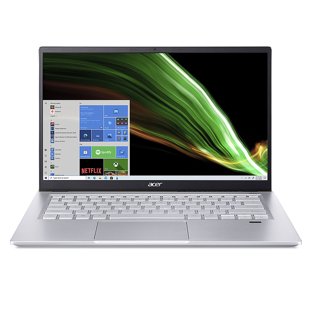 Acer – Swift X 14″ Pre-Owned Laptop AMD Ryzen 7 5800U 1.90GHz with 16GB RAM and 512GB SSD – Gold