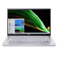 Acer - Swift X 14" Pre-Owned Laptop AMD Ryzen 7 5800U 1.90GHz with 16GB RAM and 512GB SSD - Gold - Gold - Front_Zoom