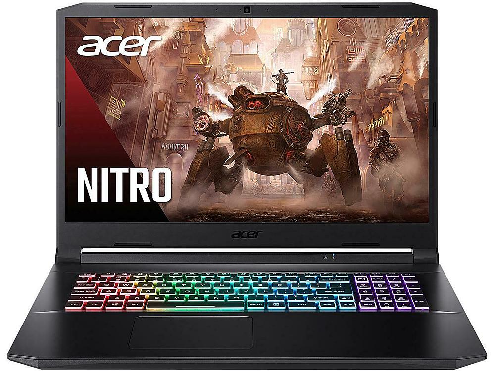 Acer – Nitro 5 17.3″ Refurbished Laptop AMD Ryzen 7 5800H 3.2GHz with 16GB RAM and 1TB SSD – Shale Black