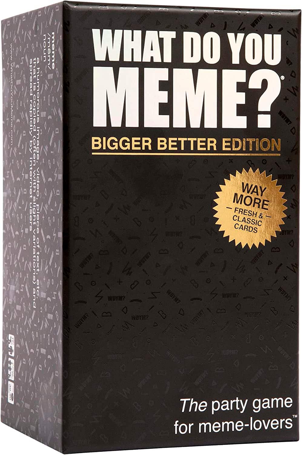 Front. What Do You Meme? - What Do You Meme? Bigger Better Edition - Multicolor.