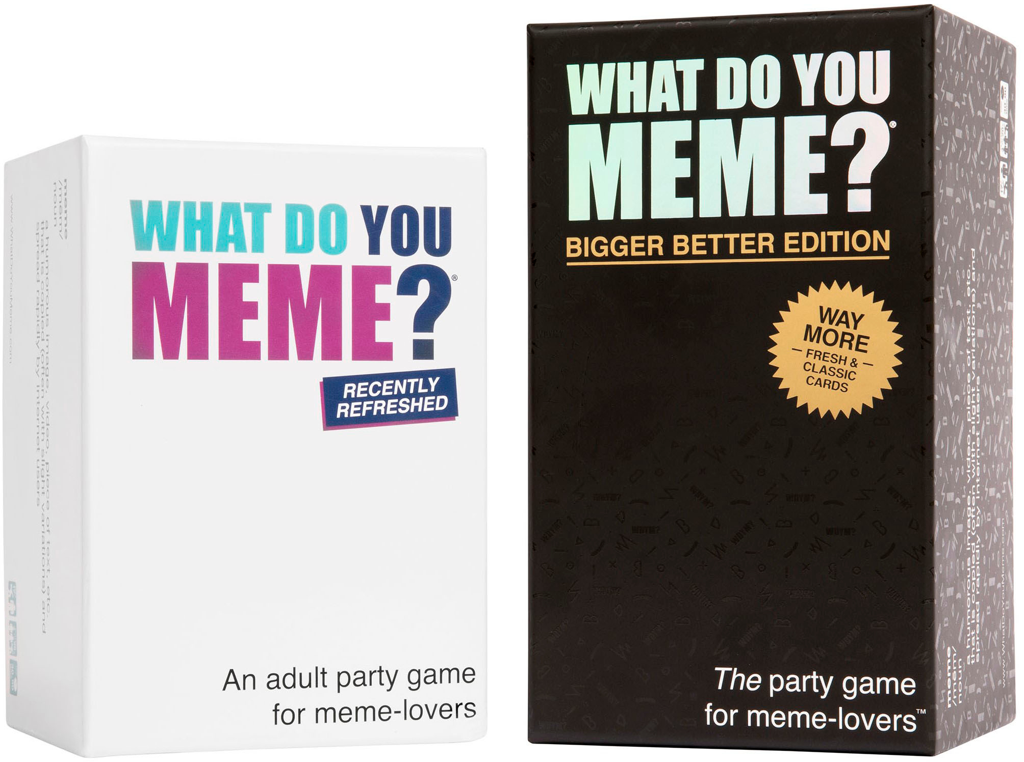 What Do You Meme? What Do You Meme? Bigger Better Edition Multicolor  WDYM120 - Best Buy