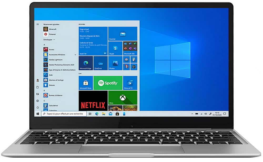 Thomson - NEOZ3 Laptop - Qualcomm Snapdragon - 4GB Memory - 64GB SDD - Silver - Front_Zoom