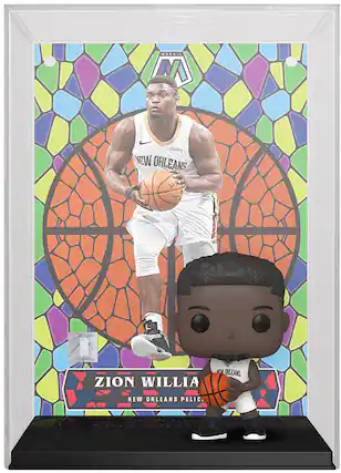Front. Funko - POP Trading Cards: Zion Williamson (Mosaic).