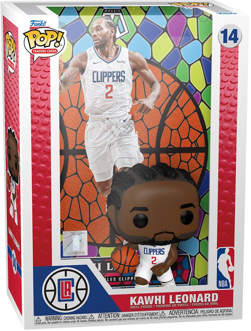 Angle. Funko - POP! Trading Cards: NBA - Kawhi Leonard.