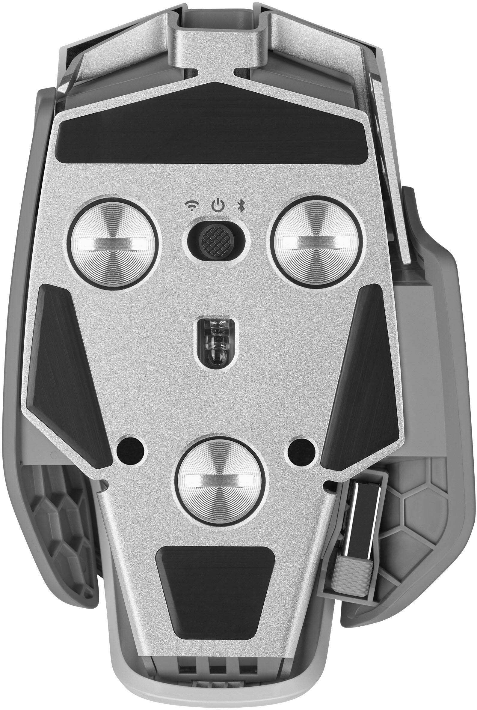 Alt View 13. CORSAIR - M65 Ultra Wireless Optical Gaming Mouse with Slipstream Technology - White.