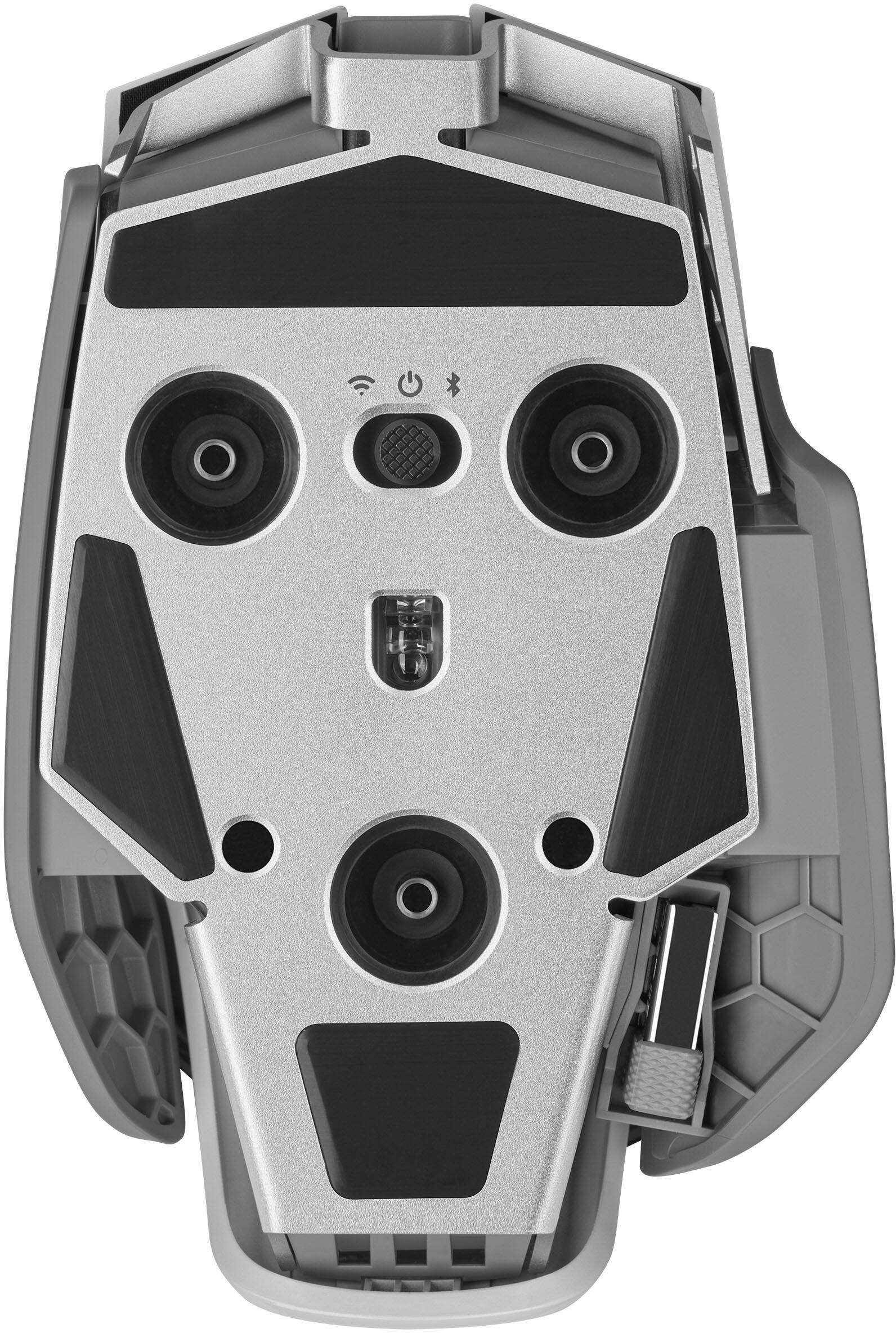 Alt View 14. CORSAIR - M65 Ultra Wireless Optical Gaming Mouse with Slipstream Technology - White.