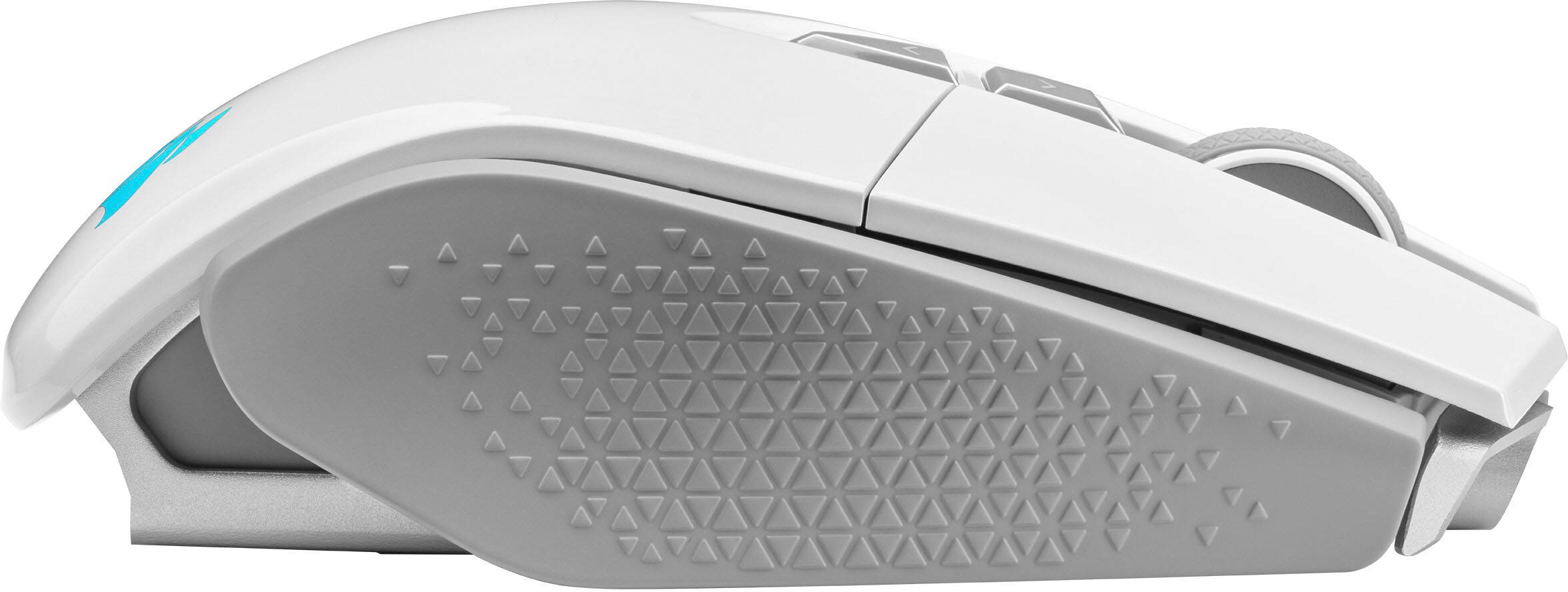 Alt View 16. CORSAIR - M65 Ultra Wireless Optical Gaming Mouse with Slipstream Technology - White.