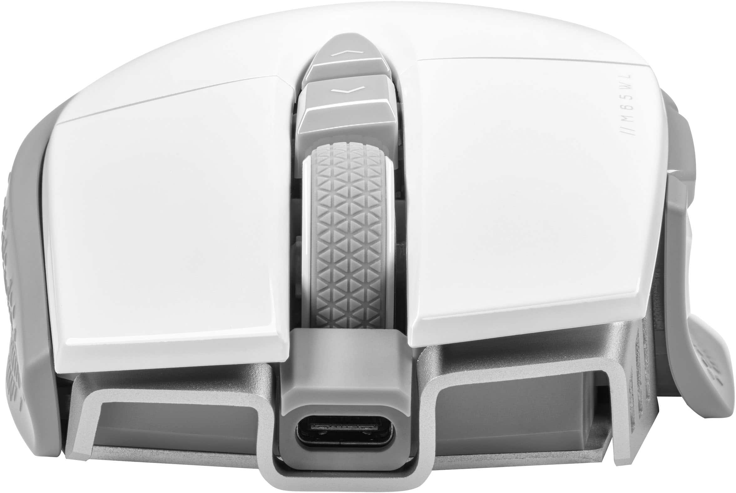 Alt View 17. CORSAIR - M65 Ultra Wireless Optical Gaming Mouse with Slipstream Technology - White.