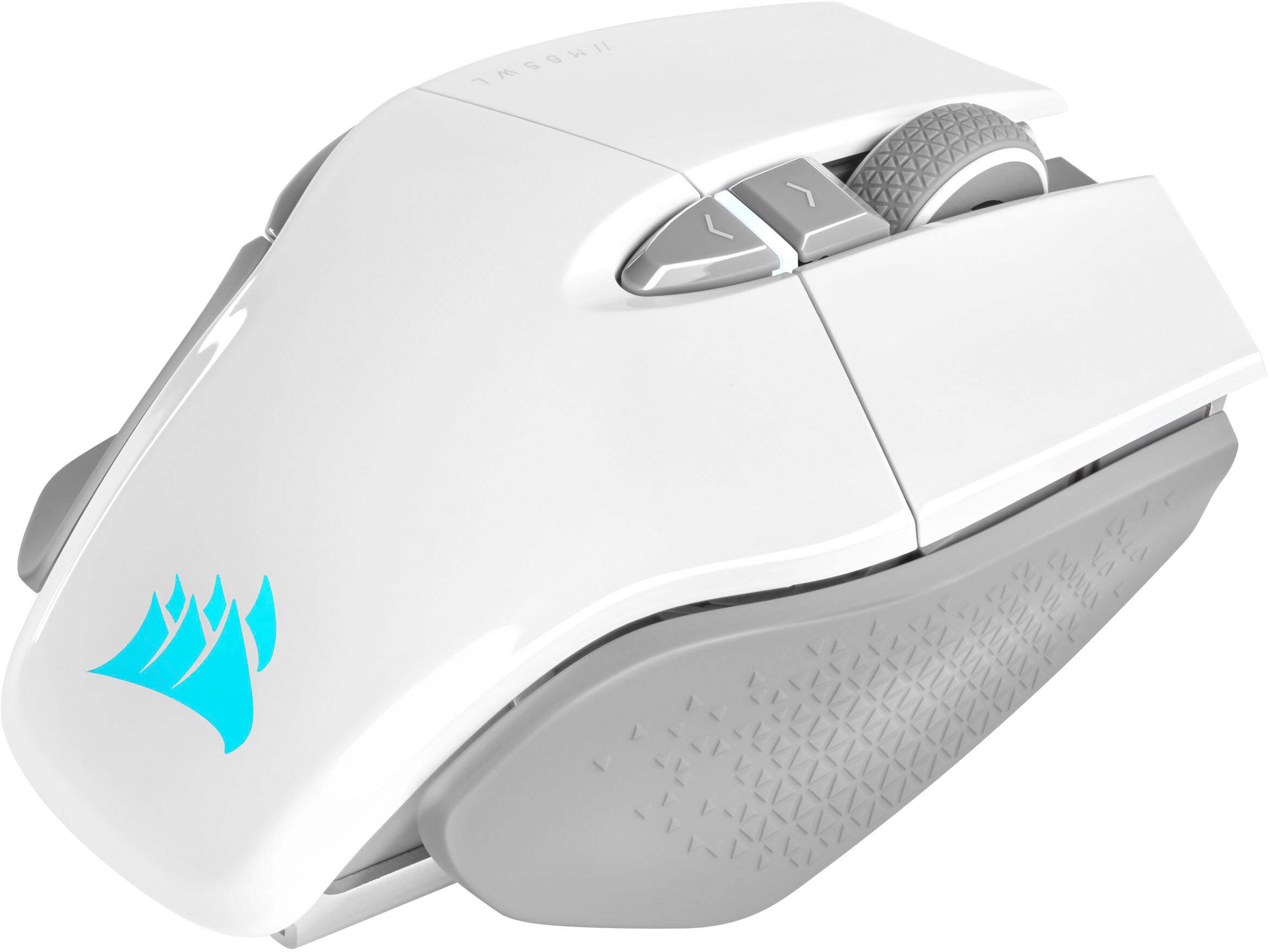 Alt View 16. CORSAIR - M65 Ultra Wireless Optical Gaming Mouse with Slipstream Technology - White.