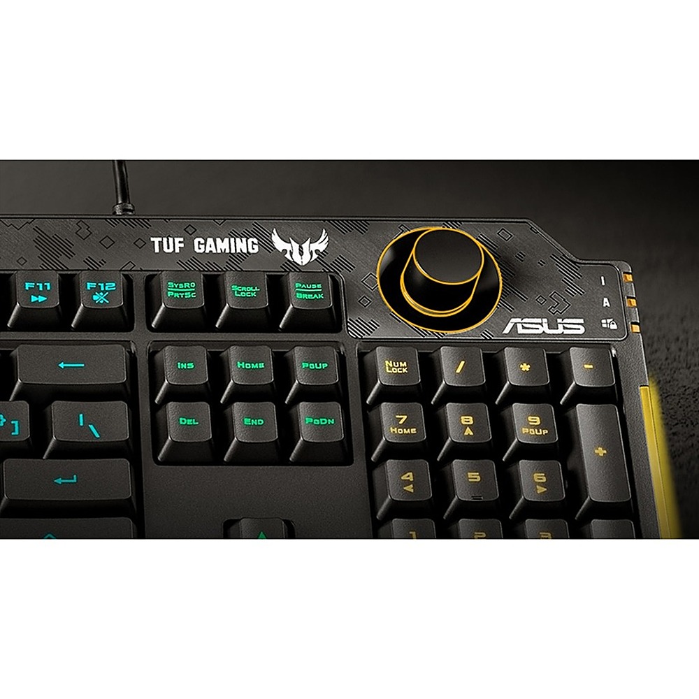 Keyboard GAMING Metal COMBO/US Lighting Gray CB02 and with ASUS Bundle TUF Wired Gun Best RGB Gaming Buy: Mouse Membrane