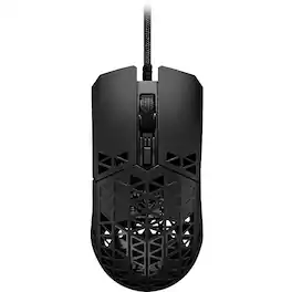 ASUS - TUF Gaming M4 Air Wired Optical Scroll 6 Button Gaming Mouse with Antibacterial Guard Protection - Wired - Black