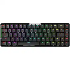 Front. ASUS - Falchion NX 65% Wireless Mechanical Gaming Keyboard - Black.