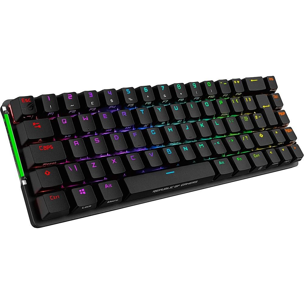 Alt View 17. ASUS - Falchion NX 65% Wireless Mechanical Gaming Keyboard - Black.