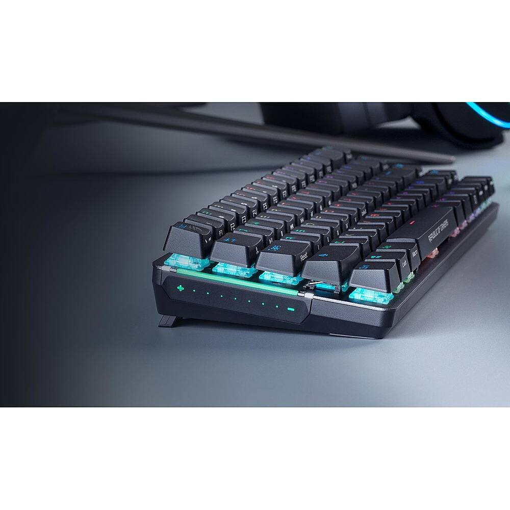 Alt View 23. ASUS - Falchion NX 65% Wireless Mechanical Gaming Keyboard - Black.