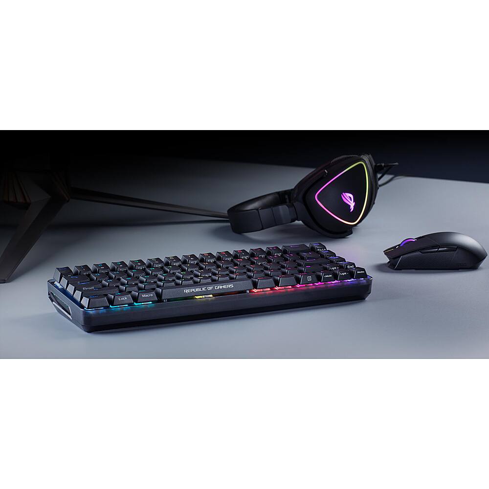 Alt View 40. ASUS - Falchion NX 65% Wireless Mechanical Gaming Keyboard - Black.