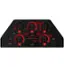 Alt View 11. GE Profile - 36" Electric Built In Cooktop - Black.