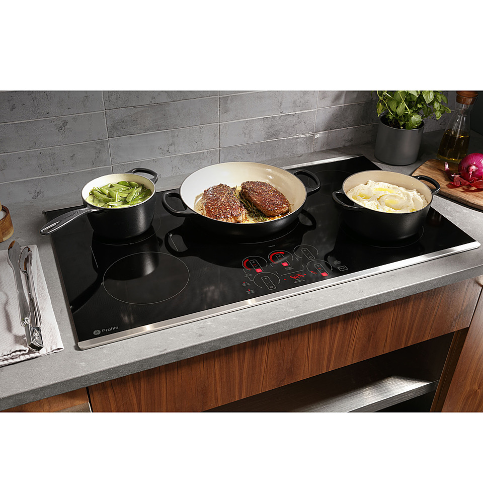 JP201CBSS GE GE® Built-In Electric Cooktop STAINLESS STEEL - Hahn