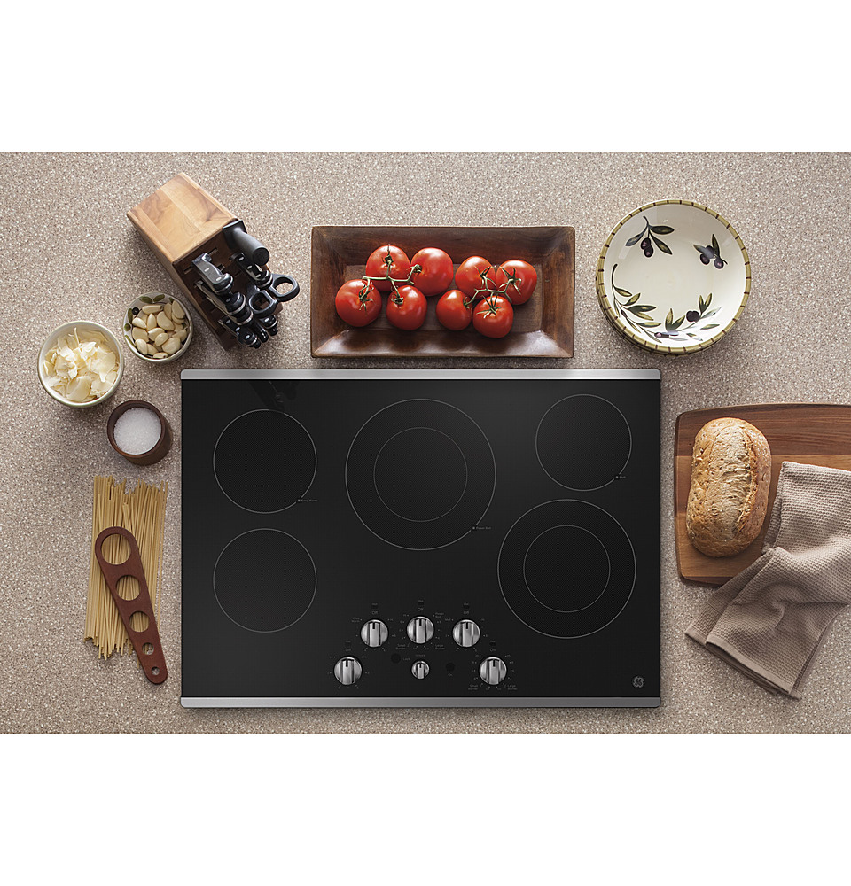 LG 30 Built-In Electric Cooktop with 5 Elements and Warming Zone