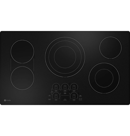 PGP7036DLBB in Black by GE Appliances in Saratoga Springs, NY - GE Profile™  36 Built-In Gas Cooktop with Optional Extra-Large Cast Iron Griddle