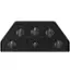 Left. GE - 30" Electric Built In Cooktop - Black.