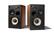 Angle. JBL - L52 Classic 5-1/4" Passive 2-Way Bookshelf Speaker (Pair) - Orange Grille.