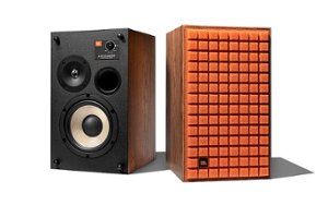 JBL - L52 Classic 5-1/4" Passive 2-Way Bookshelf Speaker (Pair) - Orange Grille - Front_Zoom