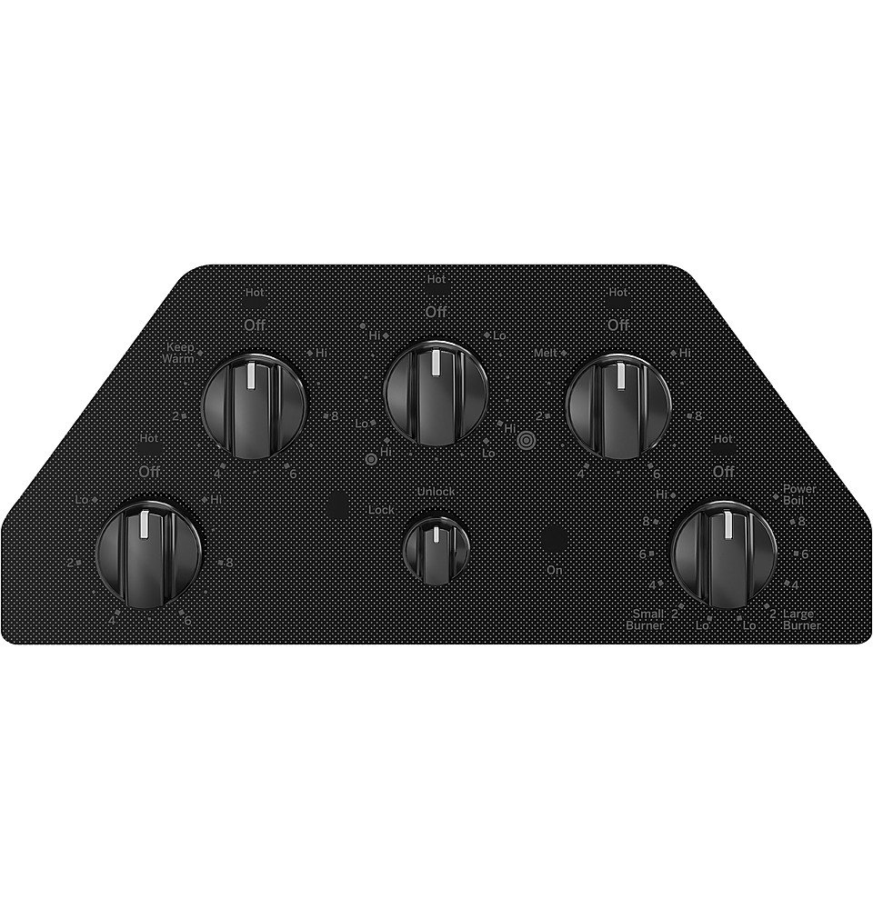 GE JP626BKBB 36 Electric Cooktop with 4 Coil Elements, Removable Drip  Bowls, Upfront Controls and ADA Compliant: Black