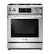 Front. Thor Kitchen - 4.55 cu. Ft. Freestanding LP Gas Range with Self Cleaning - Stainless Steel.