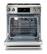 Alt View 11. Thor Kitchen - 4.55 cu. Ft. Freestanding LP Gas Range with Self Cleaning - Stainless Steel.