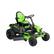 Angle. Greenworks - 80 Volt 42" CrossoverT Electric Riding Lawn Mower (6 4Ah Batteries and 3 Dual Port Turbo Chargers Included) - Green.